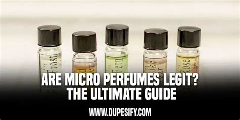 are perfumes legitimate